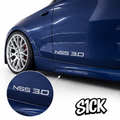 Engine and Capacity Door Decal (pair)